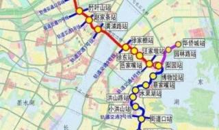 武汉地铁二号线线路图