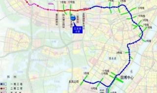 武汉地铁二号线线路图